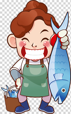 편집이미지 바다 모션 어류 웃음 신선 잡기 시장 어부 해산물 PNG 어시장 직업 표정 수중동물 파일형식