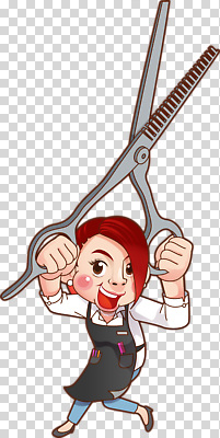 편집이미지 직업 캐릭터 헤어스타일 장신구 웃음 손짓 일상 귀여움 미용용품 미용실 미용사 즐거움 PNG 빨간머리 감정 컨셉 모션 표정 라이프 뷰티샵 오브젝트 파일형식