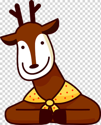계절 기념일 감정 크리스마스 사슴 표정 파일형식 루돌프 순록 미소 행복 디자인 겨울 캐릭터 즐거움 웃음 편집이미지 PNG