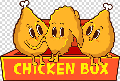 편집이미지 캐릭터 디자인 음식 컬러 디저트 대화 상자 귀여움 치킨 모임 표현 즐거움 PNG 감정 컨셉 말하기 닭고기요리 파일형식