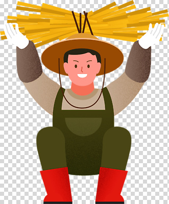 직업 산업 농업 표정 시골 파일형식 농부 건초 농촌 웃음 야외 농사 감정 모션 작업 힘 풍경 수확 편집이미지 PNG