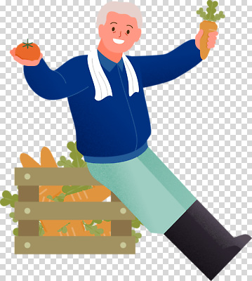 감정 산업 농업 채소 뿌리채소 표정 사람 생태계 파일형식 농장 남자 수확 당근 토마토 웃음 즐거움 농사 자연 기쁨 건강 일손 편집이미지 PNG