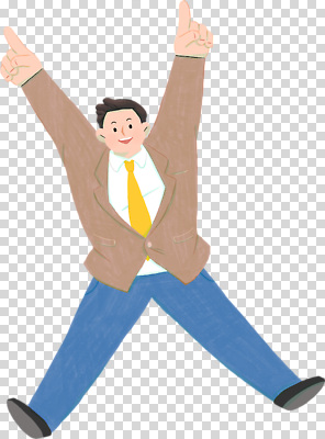 편집이미지 옷 남자 행복 감정 포즈 모션 표정 밝음 운동 기쁨 만세 즐거움 긍정 PNG 컨셉 건강 사람 파일형식