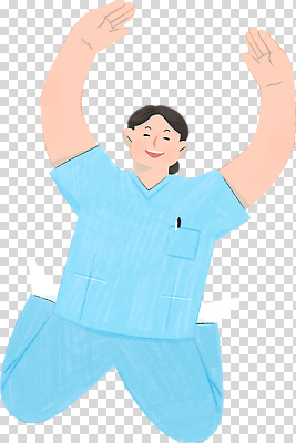 편집이미지 직업 행복 의학 건강 병원 치료 기쁨 환자 간호사 의료진 서비스 PNG 소통 지원 회복 감정 컨셉 파일형식