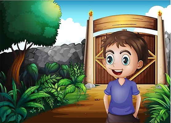 EPS 해외이미지 나무 식물 구름 남자 어린이 벽 잎 일러스트 하늘 사람 풍경 소년 야외 목재 그래픽 초록색 파란색 울타리 갈색 문 정원 흙 흰색 나뭇가지 보호 그늘 바리케이드 만화 땅 그림 대문 땅바닥 콘크리트 해외202004 해외일러스트 자연요소 컬러 컨셉 재료 바닥 담장 파일형식 벡터