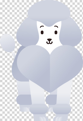 동물 편집이미지 캐릭터 디자인 털 표정 사랑 귀여움 회색 하트 개 강아지 그림 PNG 모양 감정 컬러 컨셉 포유류 반려동물 파일형식