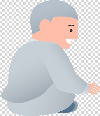 감정 표정 사람 라이프 감각 파일형식 남자 미소 편안함 컬러 백그라운드 밝은색 모션 일상 캐릭터 행복 단순화된 편집이미지 PNG