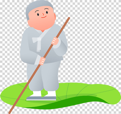 식물 전통 계절 남자 어린이 컨셉 성인 생태계 파일형식 노년 캐릭터 연못 잎 지팡이 전통의상 평화 상징 자연 소년 여름 편집이미지 PNG