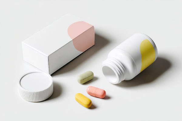 JPG 편집이미지 분홍색 컬러 탁자 건강 관리 안전 치료 초록색 알약 약 노란색 약병 복용 편집실사 가구 의학 CG 병_담는 파일형식