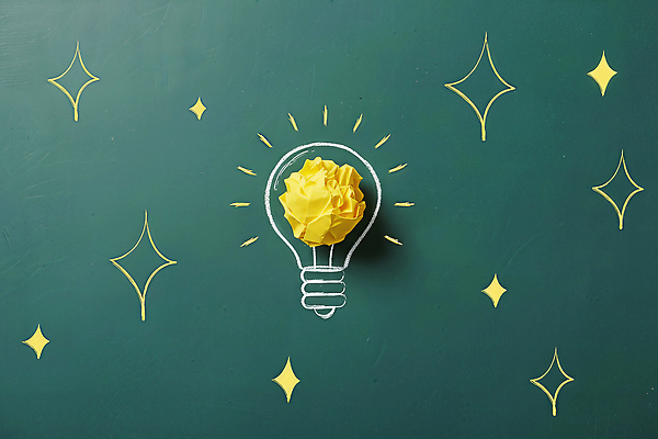 JPG 편집이미지 디자인 별 종이 상징 백그라운드 전구 아이디어 그래픽 초록색 반짝임 노란색 심볼 그림 구김 창의성 이미지편집 자연요소 컬러 컨셉 모션 파일형식