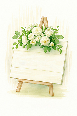 나무 식물 디자인 꽃 컬러 생태계 파일형식 장식 흰색 초록색 자연 조화 플래너 수채화 장미 대나무 그림 예술 인테리어 국내일러스트 일러스트 JPG