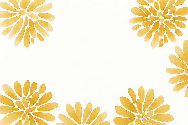 JPG 디자인 꽃 포스터 예술 백그라운드 패턴 일러스트 자연 수채화 미술 장식 인테리어 노란색 문서 창의성 국내일러스트 AI일러스트 AI콘텐츠 식물 컬러 무늬 문화예술 생태계 파일형식