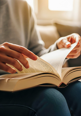 JPG 편집이미지 의자 모션 실내 사람 책 소파 독서 햇빛 교양 시간 편안함 스웨터 집중 페이지 의료성형뷰티 편집실사 AI인물포토 AI콘텐츠 가구 컨셉 상의 내부 태양 감각 CG 파일형식 AI포토