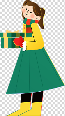 편집이미지 옷 기념일 행복 컬러 크리스마스 겨울 가족 선물 사랑 소녀 축제 기쁨 축하 분위기 PNG 계절 여자 감정 어린이 컨셉 관계 이벤트 파일형식