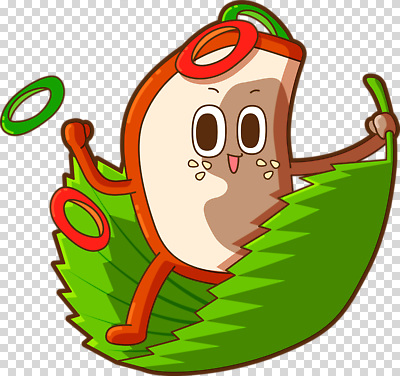 식물 편집이미지 캐릭터 행복 감정 컬러 잎 모션 자연 장난감 귀여움 표현 원형 즐거움 PNG 도형 컨셉 생태계 파일형식