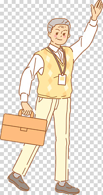 잡화 옷 비즈니스 모션 표정 사람 예절 파일형식 남자 인사 가방 캐주얼 장면 사무실 거리 등장 미소 손짓 편집이미지 PNG