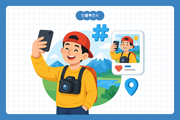 행복 호수 여행 백그라운드 일러스트 자연 하늘 산 아웃도어 웃음 풍경 소년 친구 카메라 탐험 도전 셀프카메라 즐거움 소셜네트워크 국내일러스트 AI파일 남자 감정 어린이 관계 표정 전자제품 사진촬영 생태계 파일형식 벡터