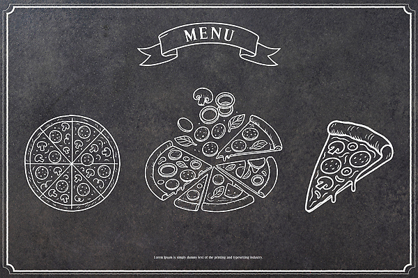 디자인 음식 조각 일러스트 재료 피자 흑백 요리 친구 레스토랑 식사 모임 원형 선택 맛 배송 메뉴 그림 토핑 썰린 국내일러스트 AI파일 도형 컨셉 관계 패스트푸드 서양음식 촬영기법 식당 파일형식 벡터
