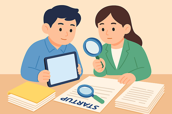 직업 컨셉 비즈니스 전자제품 스마트기기 자영업 파일형식 벡터 창업 제안서 사무실 태블릿 문서 협력 분석 아이디어 회의 창의성 전략 투자 회사 전문직 미래 성공 국내일러스트 AI파일 일러스트