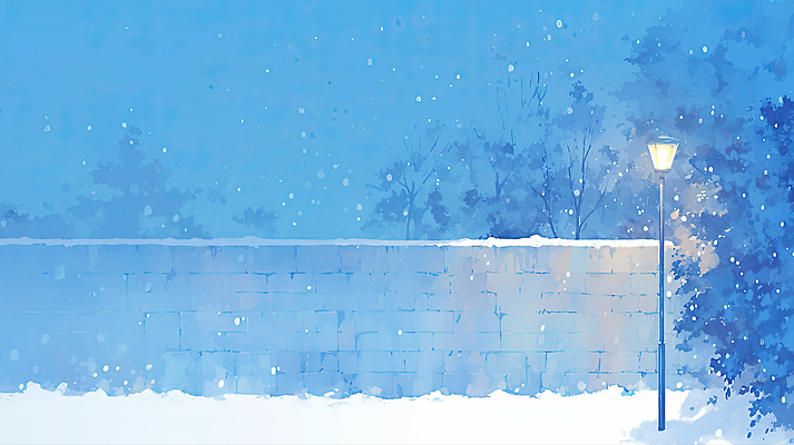 식물 계절 공공시설 컨셉 문화예술 생태계 파일형식 겨울 가로등 벽 풍경 조명 고요 하늘 뷰티풀 나무 자연 도시 고대문명 신비 색감 상상 미술 국내일러스트 JPG 일러스트