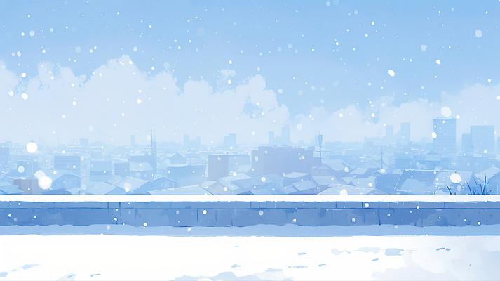 자연요소 건축물 계절 컬러 날씨 눈_날씨 풍경 라이프 소리 그림 생태계 파일형식 탑뷰 겨울 도시 차가움 전경 흰색 하늘 바람 소음 조용 일상 뷰티풀 자연 풍경화 신선 눈송이 거리 건물 국내일러스트 JPG 일러스트