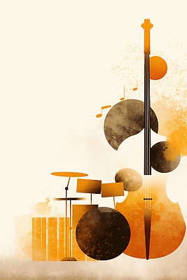 JPG 디자인 감정 예술 악기 음악 컬러 음표 일러스트 추상 전시 표현 그림 드럼 감성 조화 리듬 창작 국내일러스트 AI일러스트 AI콘텐츠 기호 컨셉 무늬 문화예술 타악기 파일형식