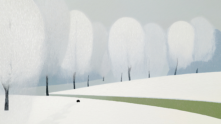 JPG 나무 예술 겨울 일러스트 자연 날씨 풍경 초원 파란색 평화 고요 흰색 차가움 조용 산들바람 색감 풍경화 국내일러스트 AI일러스트 AI콘텐츠 식물 계절 컬러 컨셉 바람 그림 생태계 파일형식