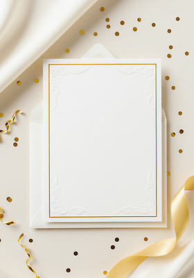 편집이미지 기념일 컬러 결혼 컨셉 카드_감사 이벤트 파일형식 우편물 축하 금색 장식 리본 생일 결혼식 초대장 파티 이미지편집 JPG