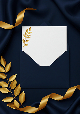 편집이미지 컬러 가구 컨셉 카드_감사 실크 편지 파일형식 봉투 편지지 장식 리본 벨벳 금색 우아함 디자인 탁자 백그라운드 사치 선물 초대장 무늬 이미지편집 JPG