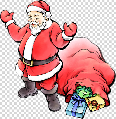 계절 기념일 감정 컬러 크리스마스 사람 속옷 파일형식 산타클로스 선물 자루 행복 축제 캐릭터 팬티 빨간색 겨울 어린이 즐거움 동화 기쁨 편집이미지 PNG