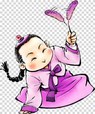 한국전통 전통 여자 남자 감정 아시아 어린이 사람 전통의상 파일형식 한복 기쁨 축제 한국 문화 놀이 표정 옷 행복 소년 소녀 편집이미지 PNG