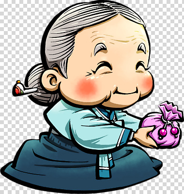 편집이미지 캐릭터 전통 손 행복 문화 할머니 컬러 가정 따뜻함 미소 웃음 풍경 한복 PNG 한국전통 여자 노년 감정 표정 신체부위 전통의상 파일형식