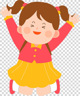 편집이미지 옷 행복 어린이 분홍색 장난 모션 표정 웃음 소녀 치마 달리기 노란색 기쁨 즐거움 PNG 여자 감정 컬러 하의 사람 파일형식