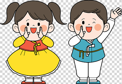 편집이미지 기념일 행복 문화 어린이 놀이 한국 웃음 친구 귀여움 축제 전통의상 한복 즐거움 PNG 손흔들기 한국전통 전통 감정 아시아 컨셉 관계 모션 표정 사람 이벤트 파일형식