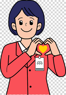 모양 감정 컨셉 회사 표정 작업 파일형식 사랑 하트 긍정 표현 사람 따뜻함 나눔 소통 직장 업무 행복 미소 친절 편집이미지 PNG