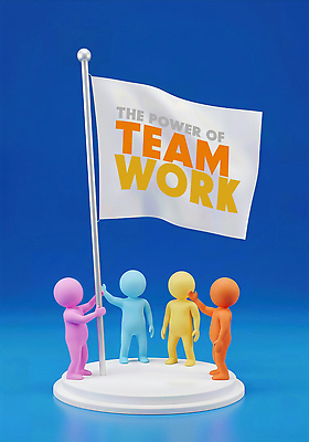 PSD 편집이미지 캐릭터 상징 컬러 성공 협력 힘 깃발 우승 목표 이미지편집 컨셉 최고 파일형식