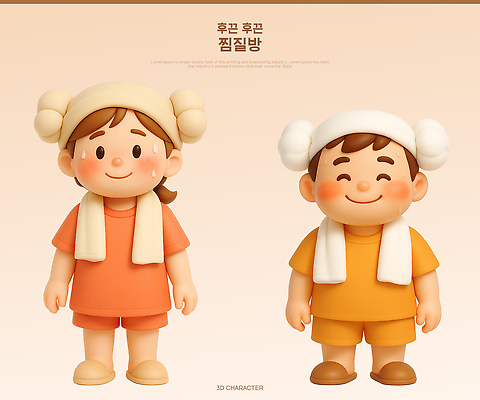 PSD 편집이미지 행복 어린이 컬러 3D캐릭터 웃음 귀여움 목도리 표현 양머리 찜질방 환기구 동정 편집3D 캐릭터 잡화 감정 컨셉 표정 사람 3D 환풍기 파일형식
