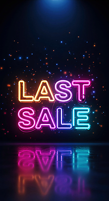 JPG 편집이미지 컬러 백그라운드 조명 이벤트 장식 반짝임 쇼핑 세일 화려 구매 알림 네온 마지막 프로모션 이미지편집 AI컴퓨터그래픽 AI콘텐츠 컨셉 모션 파일형식