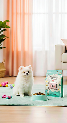 JPG 편집이미지 행복 거실 놀이 아침 주택 건강 반려동물 장난감 귀여움 식사 강아지 먹이 유기농 편집실사 AI포토 AI콘텐츠 주간 동물 웰빙 감정 컨셉 건물 개 CG 파일형식