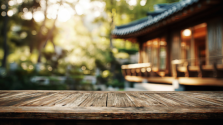 JPG 나무 편집이미지 전통 건축 문화 자연 탁자 조명 한국 따뜻함 풍경 목재 햇빛 정원 뷰티풀 편집실사 AI컴퓨터그래픽 AI콘텐츠 식물 아시아 가구 재료 태양 CG 생태계 파일형식