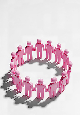 JPG 편집이미지 디자인 인형 상징 분홍색 커뮤니케이션 협력 아이디어 사람 그래픽 원형 연결 공동체 이미지편집 도형 컬러 컨셉 파일형식