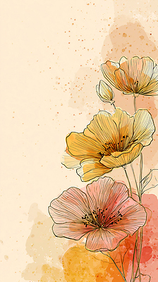 JPG 식물 디자인 꽃 예술 선 컬러 백그라운드 일러스트 자연 풍경 여름 봄 원근감 부드러움 화사함 뷰티풀 생동감 국내일러스트 계절 뷰포인트 컨셉 감각 생태계 파일형식