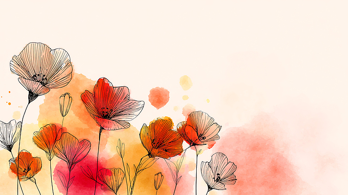 JPG 모양 식물 꽃잎 꽃 예술 컬러 백그라운드 일러스트 자연 생명 풍경 여름 관찰 조화 뷰티풀 색채 국내일러스트 계절 모션 생태계 파일형식