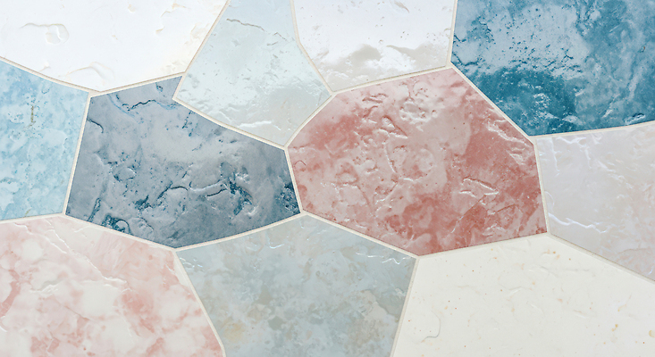 JPG 모양 편집이미지 디자인 예술 컬러 패턴 추상 바닥 장식 인테리어 공간 돌_바위 소재 파스텔 조화 테마 이미지편집 AI컴퓨터그래픽 AI콘텐츠 무늬 학용품 파일형식