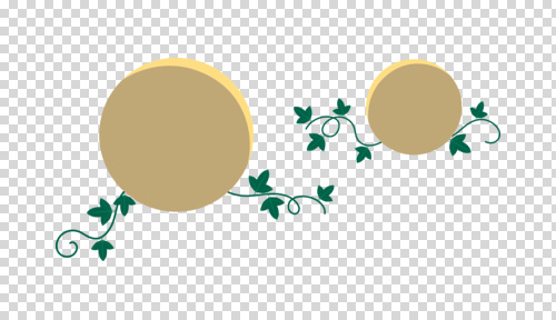 도형 편집이미지 디자인 컬러 백그라운드 잎 곡선 자연 그래픽 장식 원형 우아함 심플 아이비 조화 PNG 식물 선 컨셉 생태계 파일형식