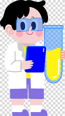 편집이미지 교육 어린이 과학 실험기구 실험 학습 공책 실험실 과학자 비커 PNG 창의성 흥미 직업 컨셉 문구용품 사람 학자 파일형식 오브젝트