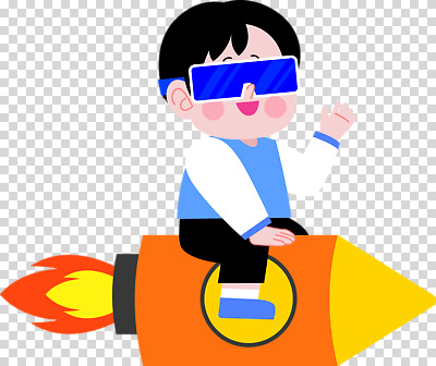 편집이미지 캐릭터 디자인 어린이 컬러 여행 그래픽 우주 꿈 로켓 도전 즐거움 PNG 상상력 테마 감정 사람 파일형식