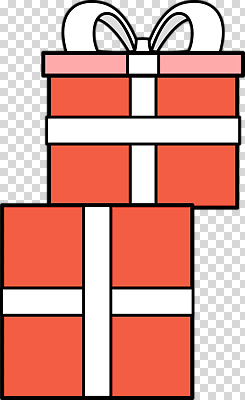 기념일 감정 컬러 컨셉 관계 파일형식 선물 상자 빨간색 리본 장식 기쁨 축하 이벤트 소중 친구 가족 생일 크리스마스 편집이미지 PNG