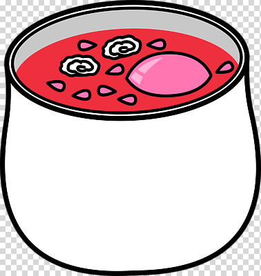 편집이미지 그릇 꽃잎 음식 컬러 재료 디저트 요리 장식 빨간색 달콤 맛 수프 부드러움 PNG 식기 꽃 컨셉 감각 파일형식