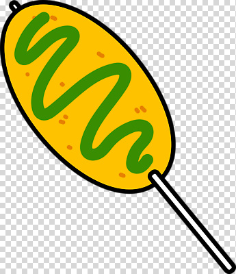 편집이미지 음식 디저트 요리 초록색 노란색 튀김 PNG 편리함 길거리음식 Snack 맛있는 컬러 컨셉 파일형식